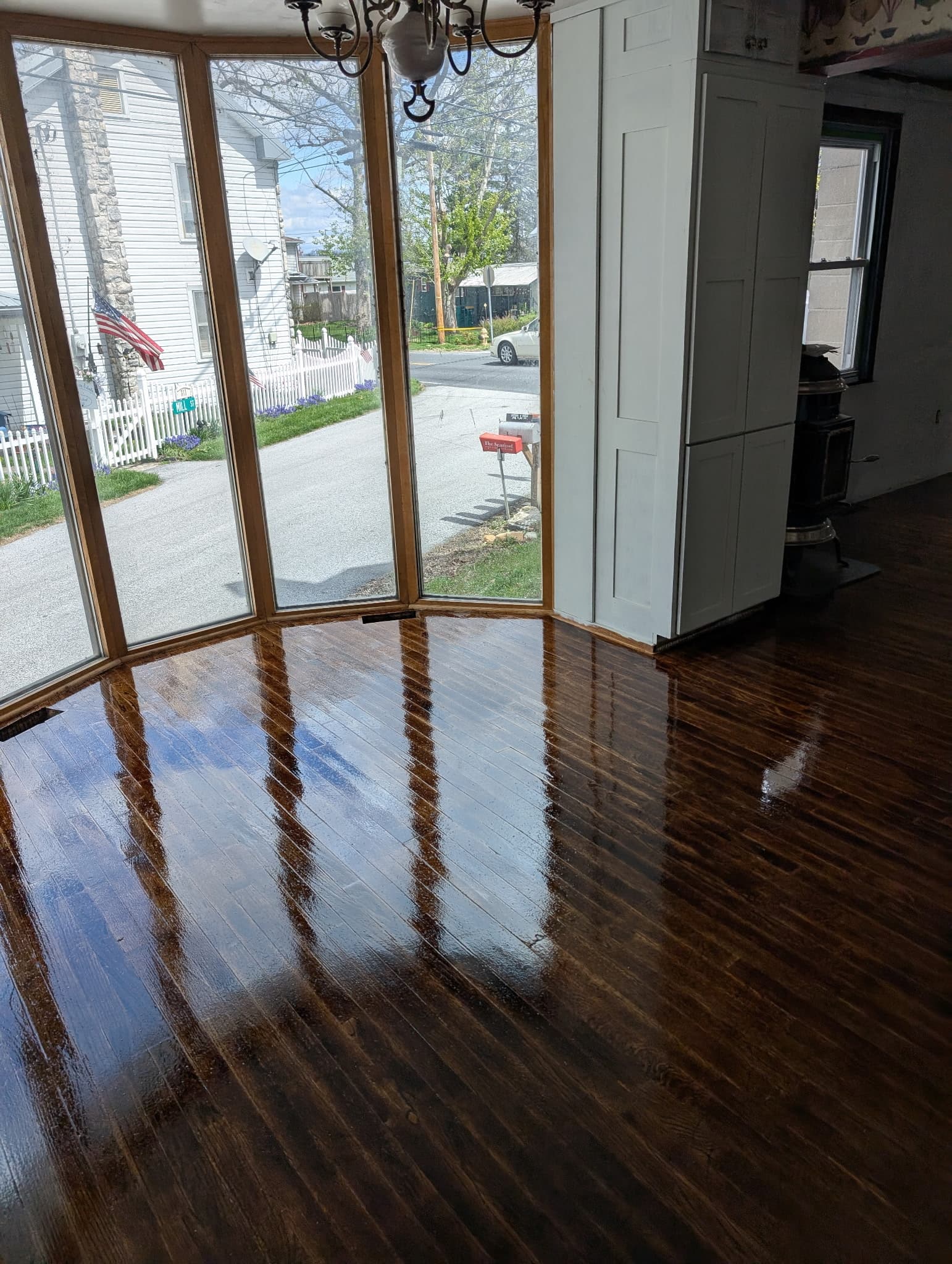 Completed flooring project by Ryan's Rapid Repairs in Dayton, OH